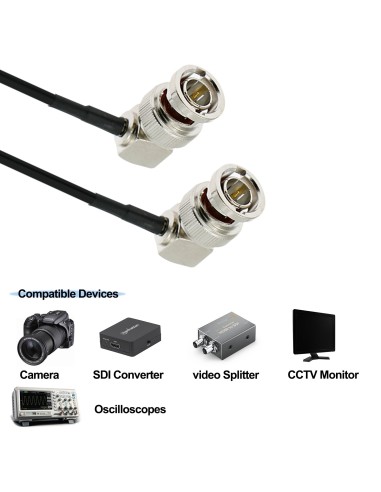 Alvin's Cables 3G SDI BNC Cable Thin Flexible