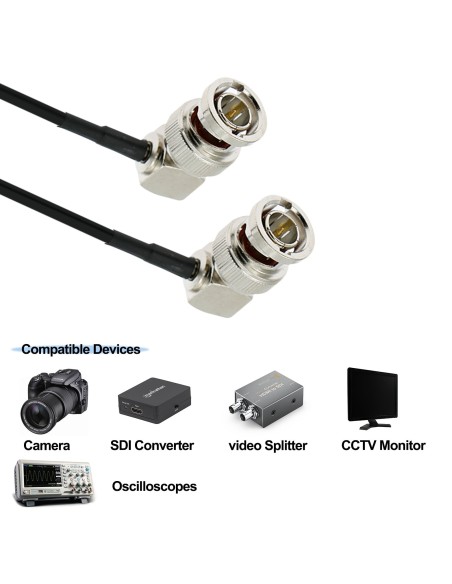 Alvin's Cables 3G SDI BNC Cable Thin Flexible
