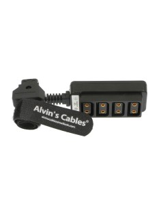Alvin's Cables D-Tap Splitter Cable to 4 Port D-Tap Female