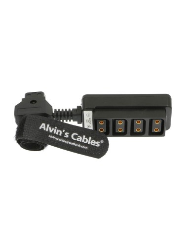Alvin's Cables D-Tap Splitter Cable to 4 Port D-Tap Female