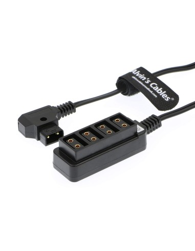 Cable Alvin's Cables D-Tap Splitter a 4 Puertos D-Tap Hembra
