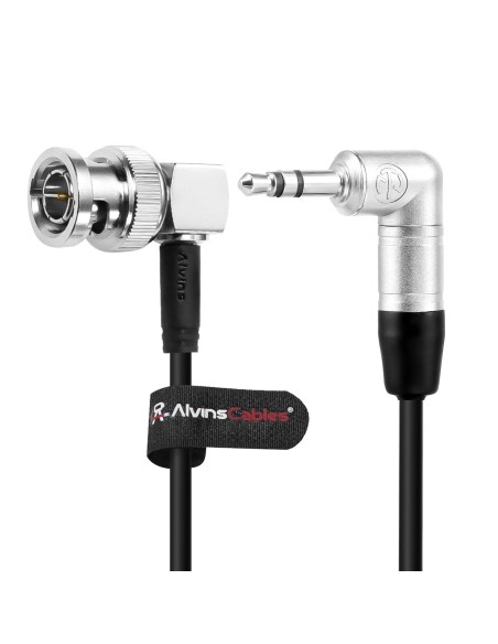 Cable Alvin's Cables 3.5mm TRS a BNC Timecode