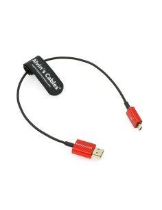 Cable Alvin's Cables 8K Micro-HDMI a HDMI Ultra-Delgado