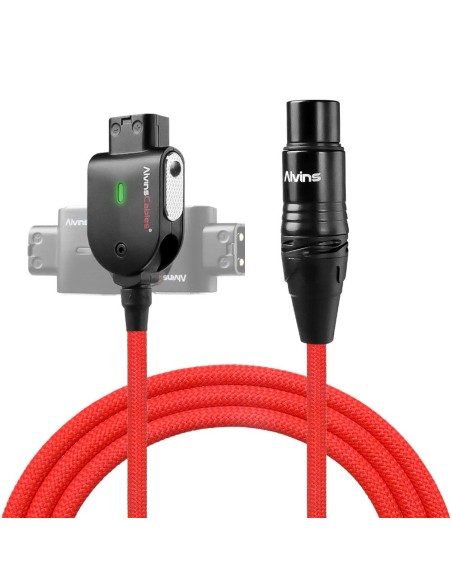 Alvin's Cables XLR 4 Pin Female to D-Tap Power Cable