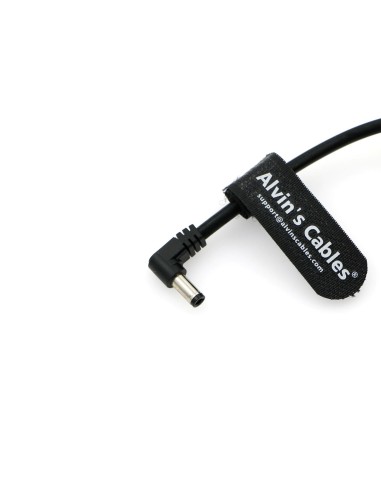 Alvin's Cables DC Power Cord 5.5 x 2.1mm Right Angle Coiled Cable