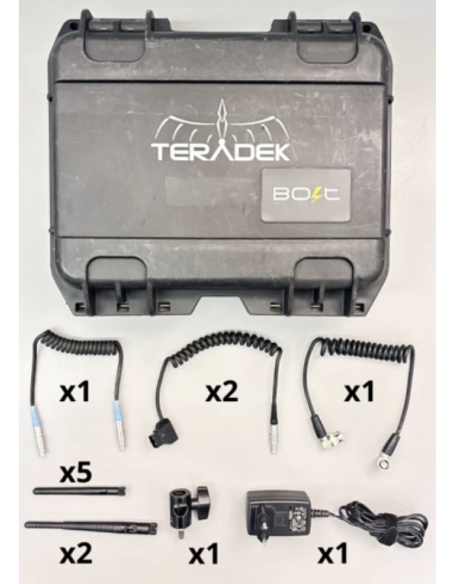 Teradek Bolt Pro 600 Wireless HD-SDI / HDMI Dual format 1 Transmitter / 2 Receiver Set