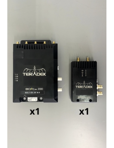 Teradek Bolt Pro 600 Wireless HD-SDI / HDMI Dual format 1 Transmitter / 2 Receiver Set