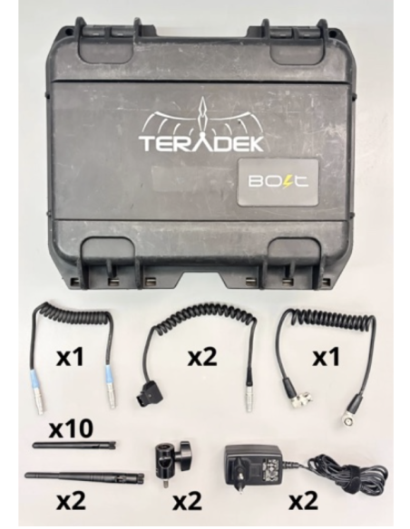 Teradek Bolt Pro 600 Wireless HD-SDI/HDMI Dual Format — 1 Transmitter / 2 Receiver Set