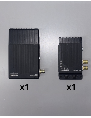 ARTÍCULO DE OCASIÓN | Teradek Bolt 500 Wireless SDI Format — 1 Transmitter / 1 Receiver Set