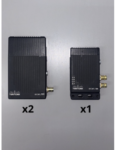 ARTÍCULO DE OCASIÓN | Teradek Bolt 500 Wireless HD-SDI/HDMI Dual Format — 1 Transmitter / 2 Receiver Set